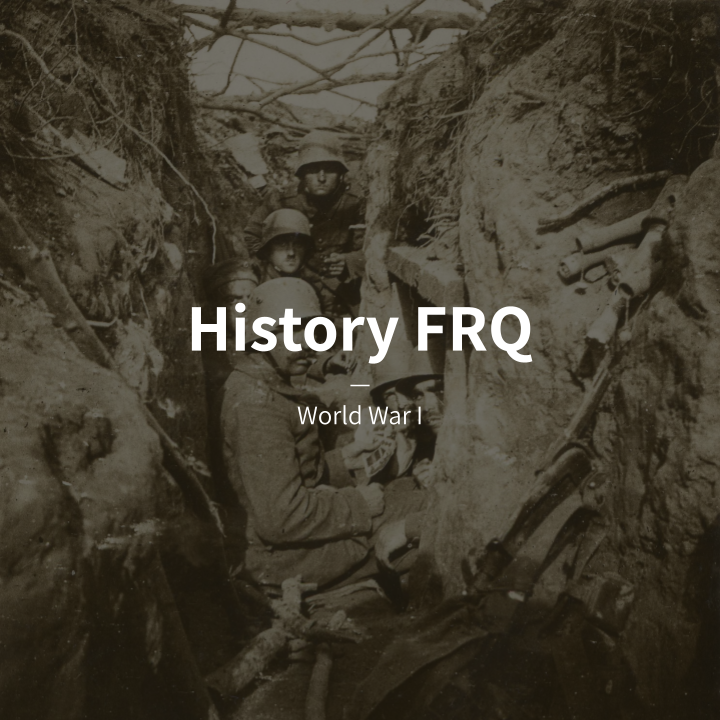 World War I FRQ