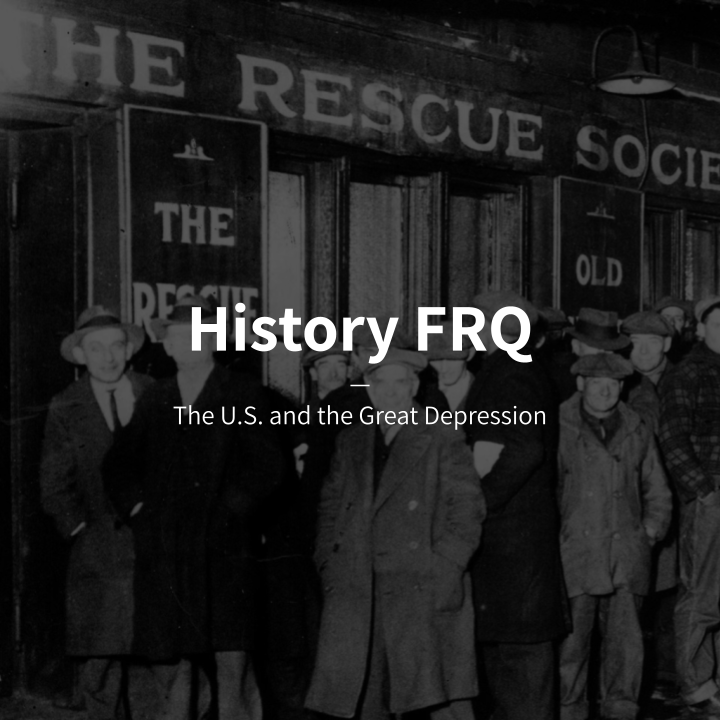 The U.S. and the Great Depression