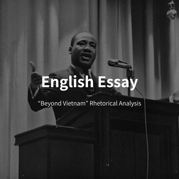“Beyond Vietnam” Rhetorical Analysis Essay
