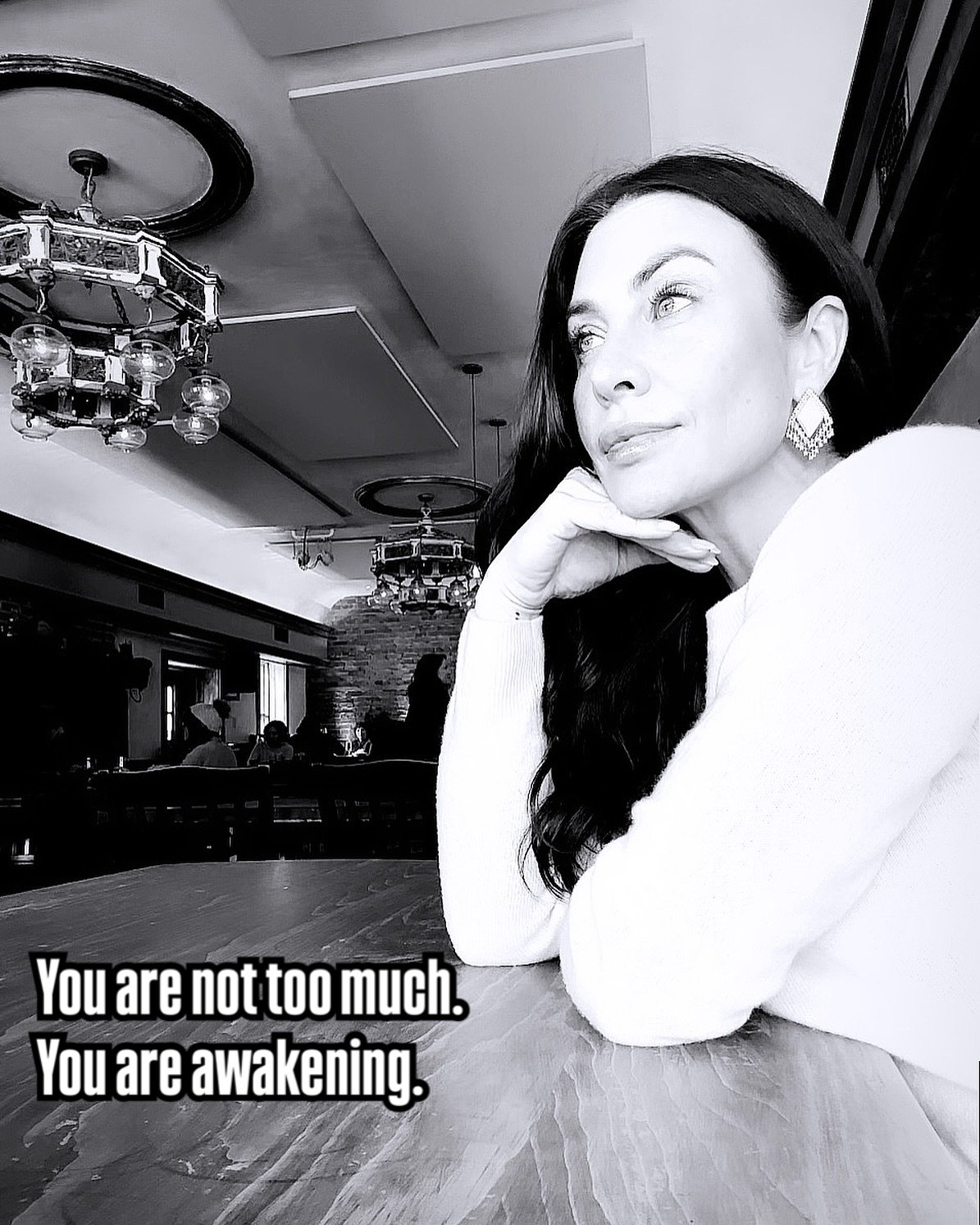What I wish more women knew. 

So many women carry the quiet shame of being &ldquo;too much.&rdquo;
Too emotional. Too intense. Too sensitive.
But here&rsquo;s what I&rsquo;ve learned&mdash;again and again:

✨ You are not too much.
✨ You are awakenin