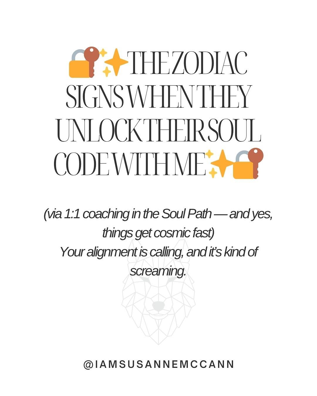 There&rsquo;s nothing like discovering your own soul code 🔐
That moment when everything clicks &mdash; the patterns, the resistance, the potential &mdash; and you finally meet you.

This is what we do in 1:1 Soul Path coaching.
We uncover your energ