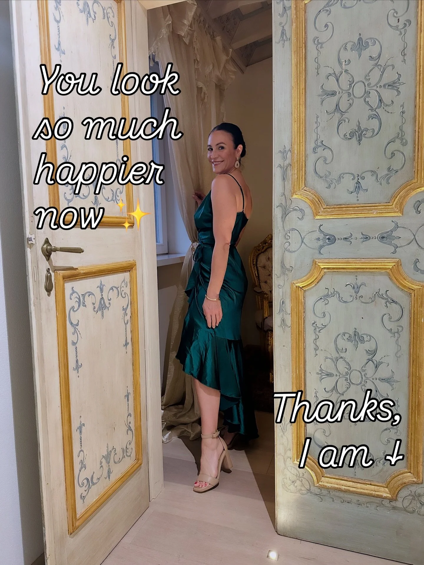 I’ve bent hearing this a lot lately from friends + acquaintances. And it’s true because happiness came from:
🌿 Facing the conversations I kept running from
🌿 Admitting when I was the problem
🌿 Healing patterns I thought were permanent