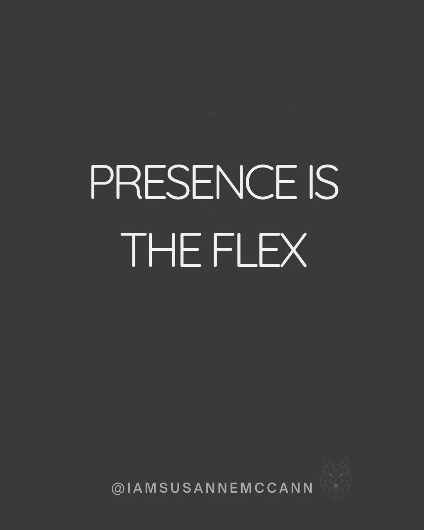 Presence is the flex.

Not hustle.
Not performance.
Not pushing through.

Real power is a regulated nervous system, a body you trust, and choices that come from alignment.

There are four ways to work with me, depending on what you need right now:

&