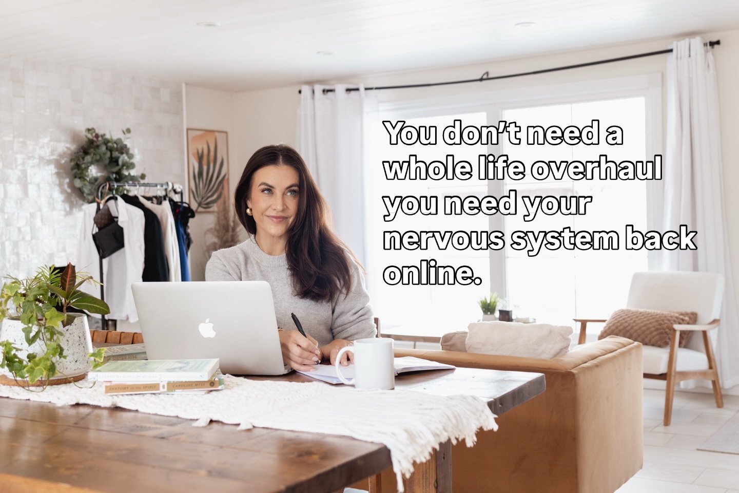 You&rsquo;re not stuck because you&rsquo;re doing life wrong.
You&rsquo;re stuck because your system is overwhelmed.

And when that happens, everything feels heavier than it actually is. Decision-making. Motivation. Clarity. Even knowing what you wan