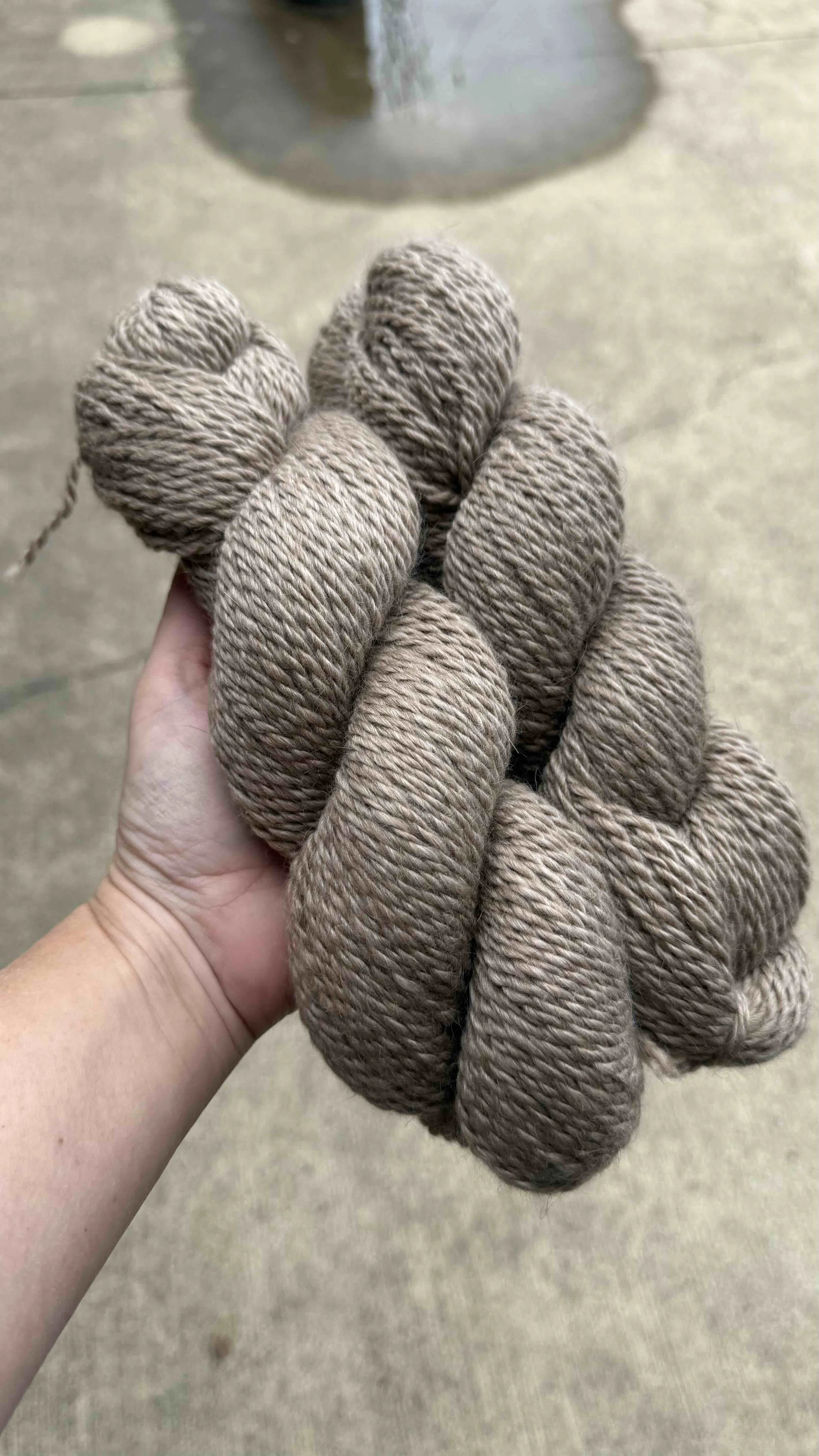 Mocha Meets Pygora - 60/30 Pygora Merino Blend