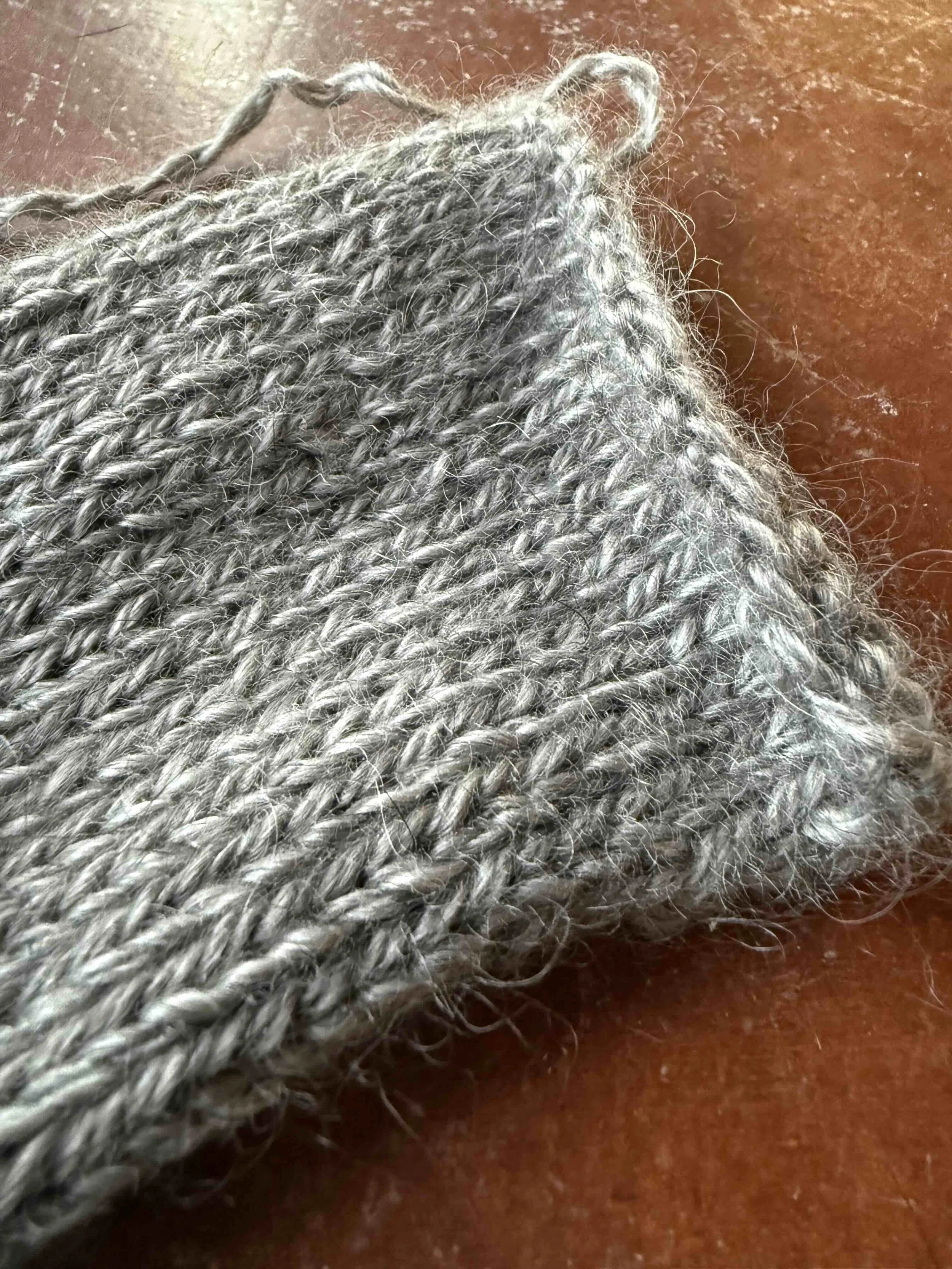 Medium Gray Pygora Worsted Weight Yarn