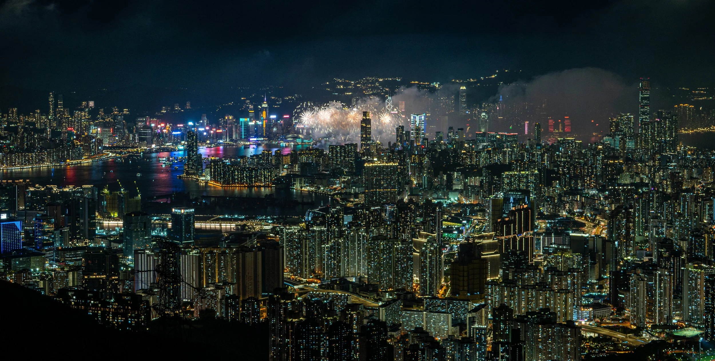 Chinese National Day (Oct 1st) Fireworks