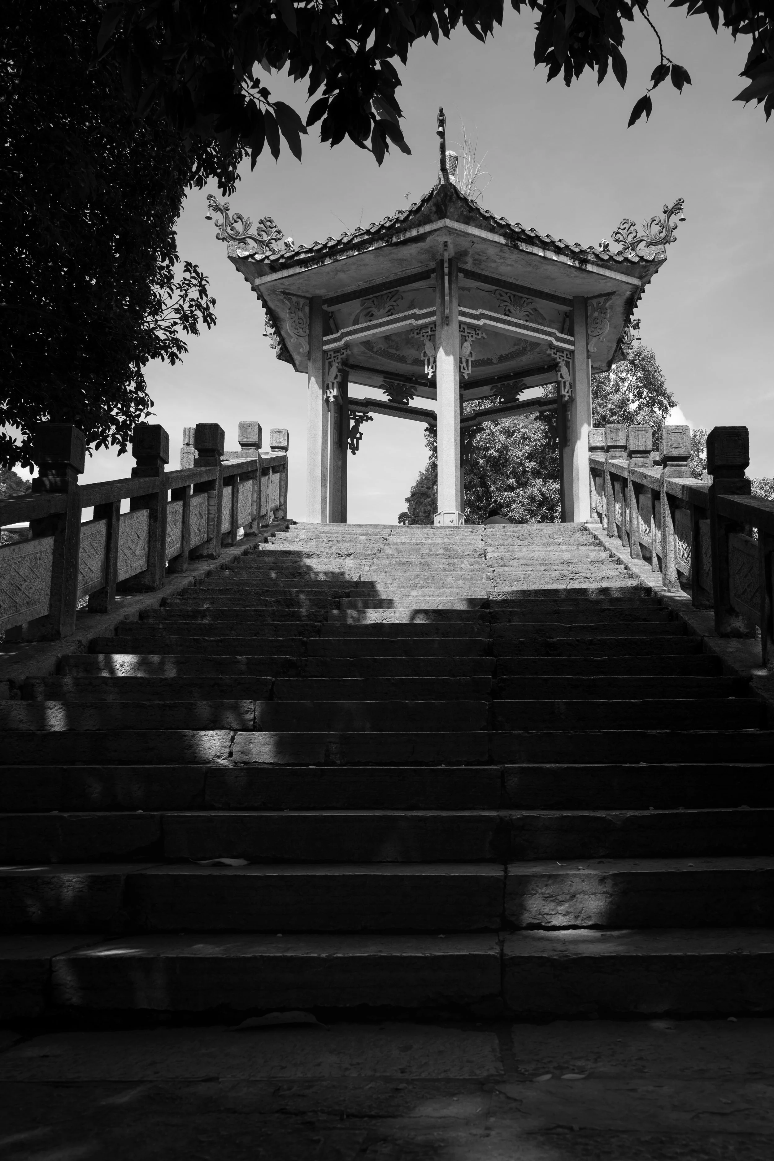 A Pagoda outside my hotel in Yangshuo.