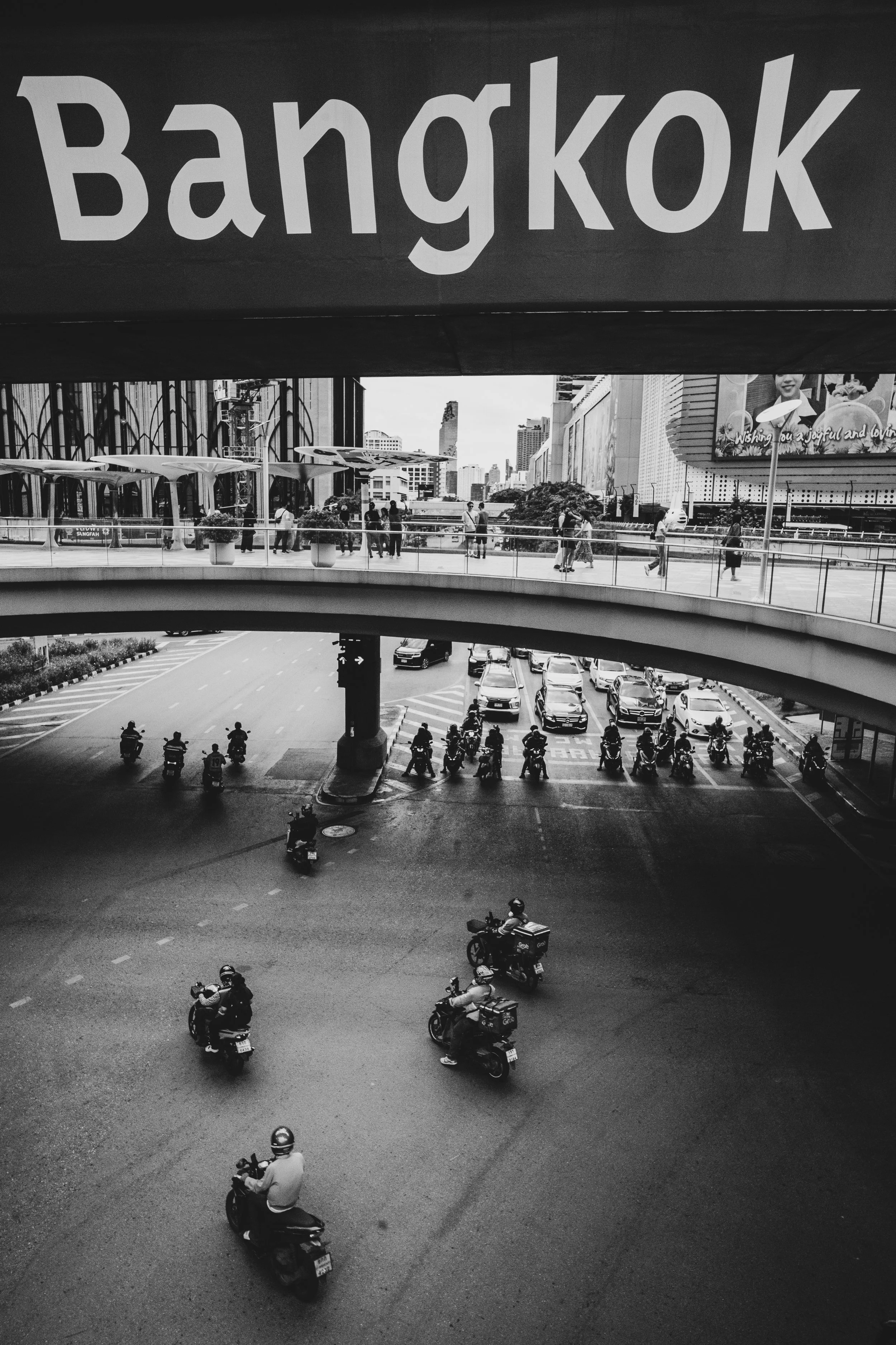 Bangkok. Intersection by MBK Shopping Mall