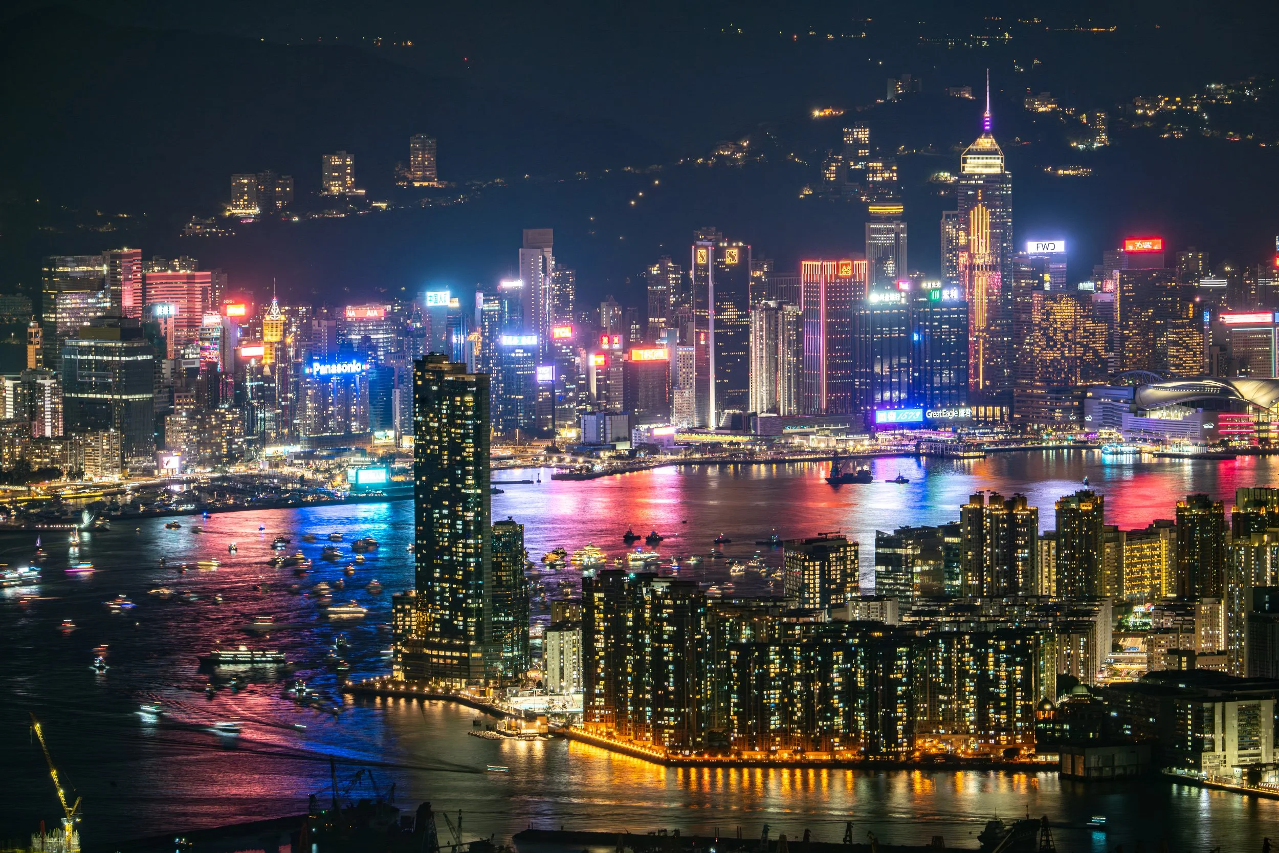 After the Fireworks Chinese National Day (Oct 1st)  