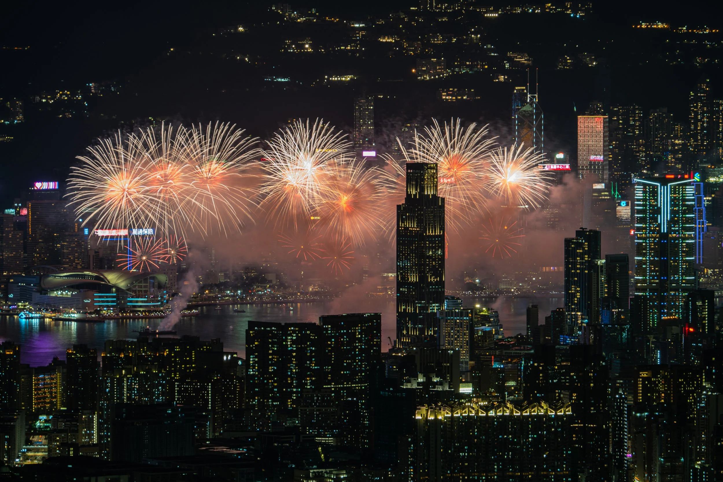 Chinese National Day (Oct 1st) Fireworks
