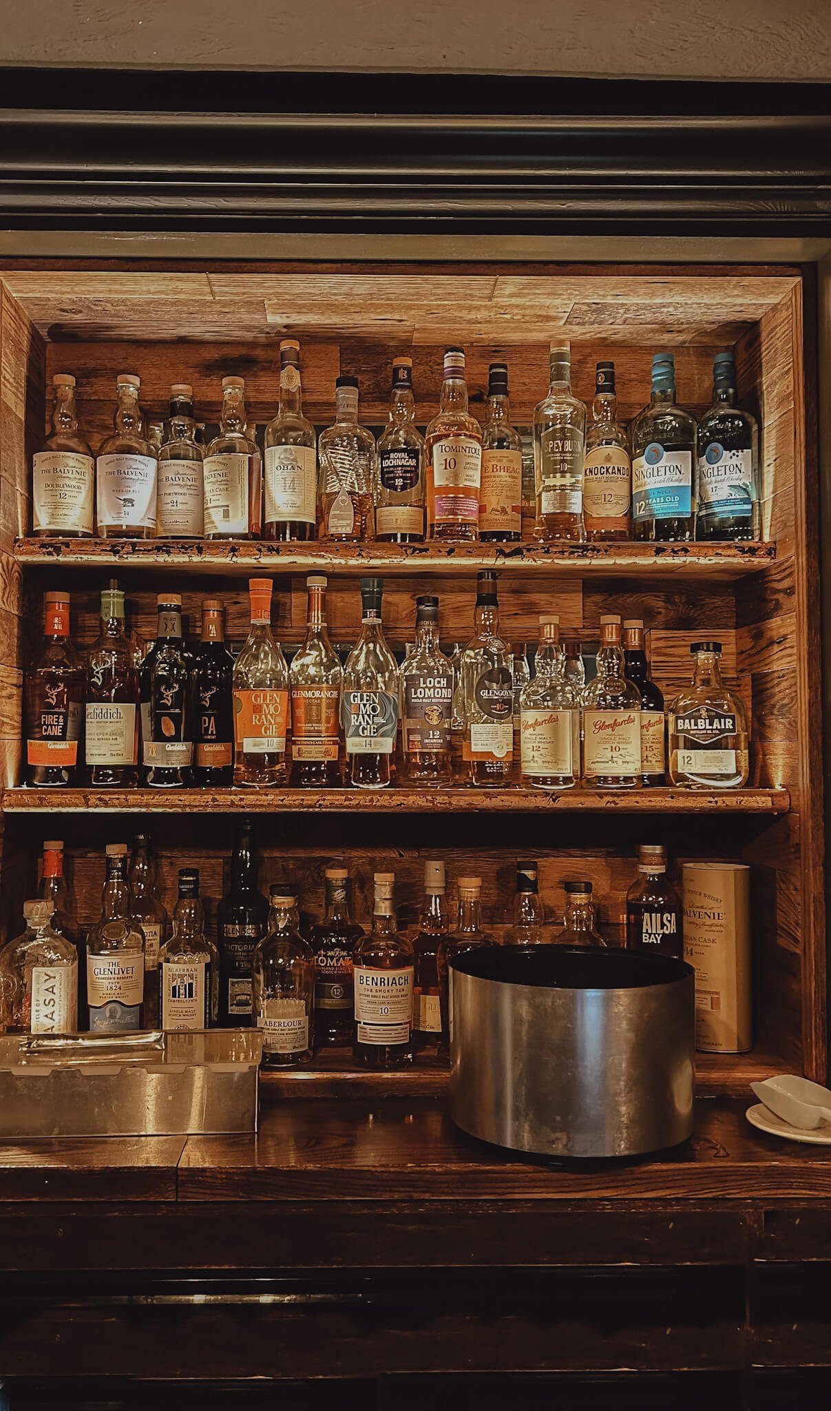 Whisky at the Ben Nevis Bar