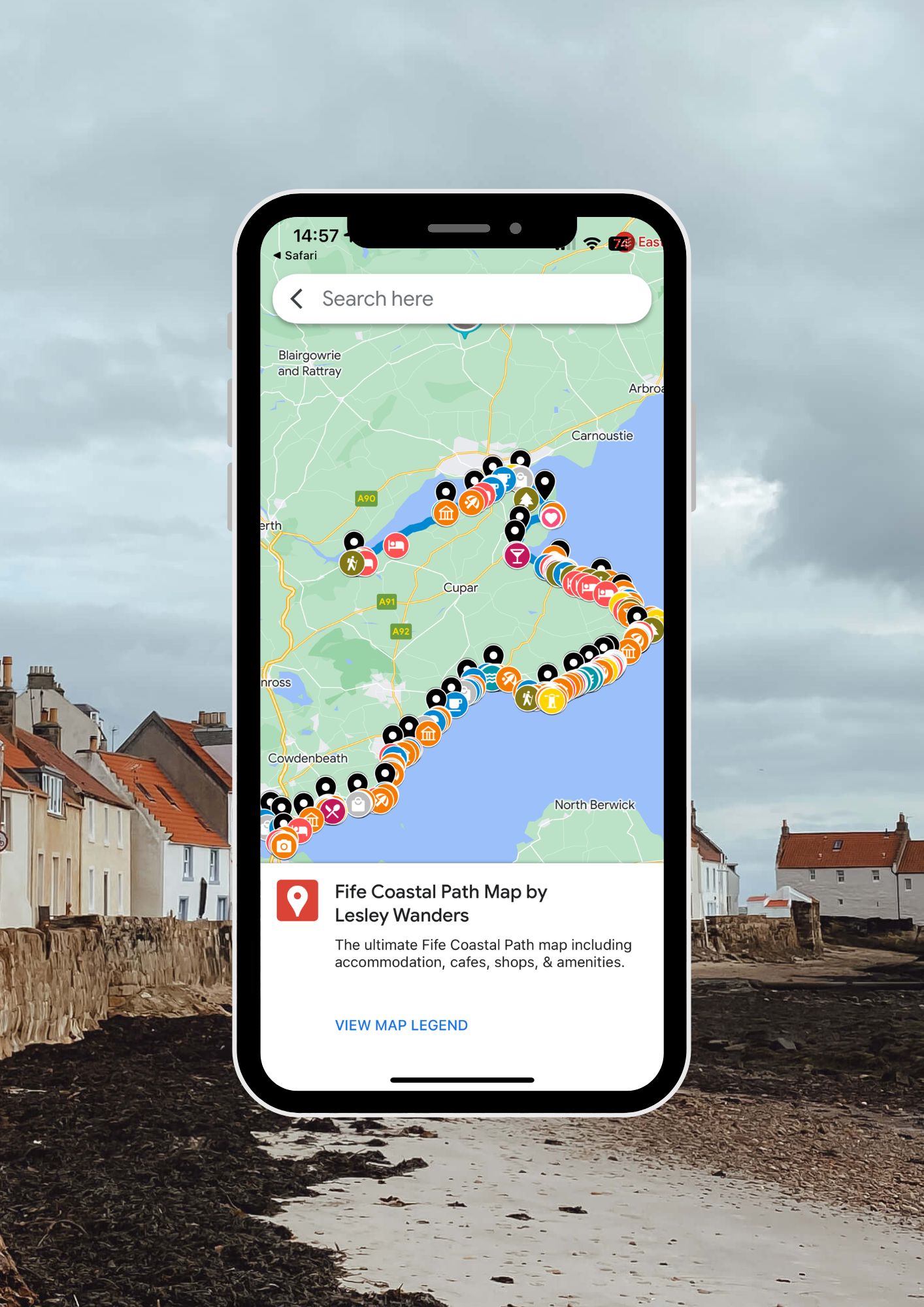 Wander Somewhere - Fife Coastal Path Map.png