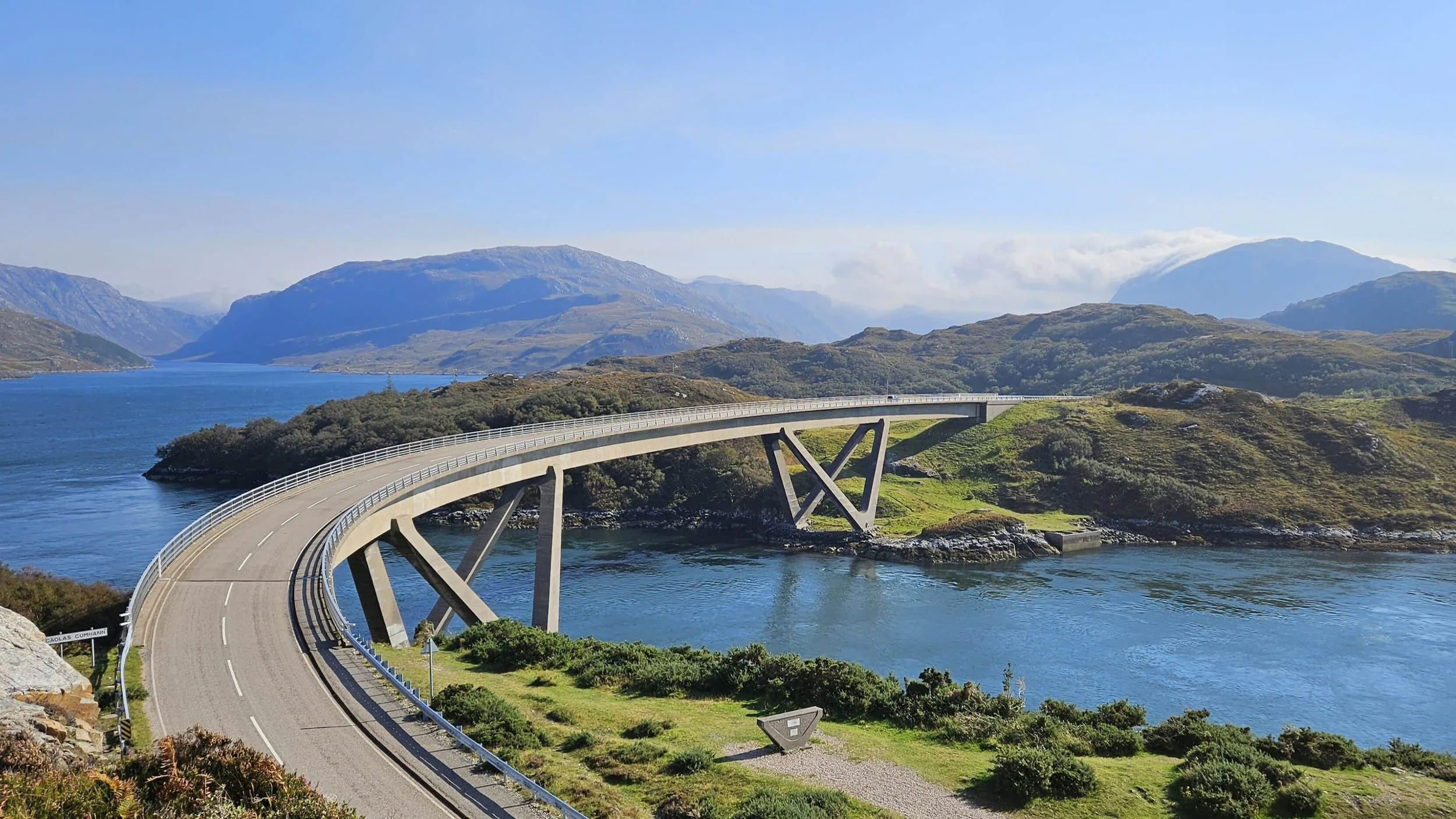NC500 Kylesku bridge - Scotland private tour from Inverness