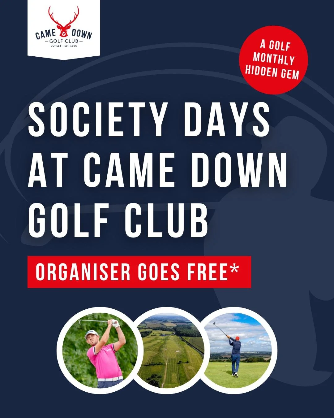 ⛳️ Society &amp; Group Offer ⛳️ Looking for a memorable venue for your society day? We are now taking bookings for 2026 and have special offer for organisers of groups over 12. 

👉 Book between April and October 2026 (Groups over 12) by the 15th Dec
