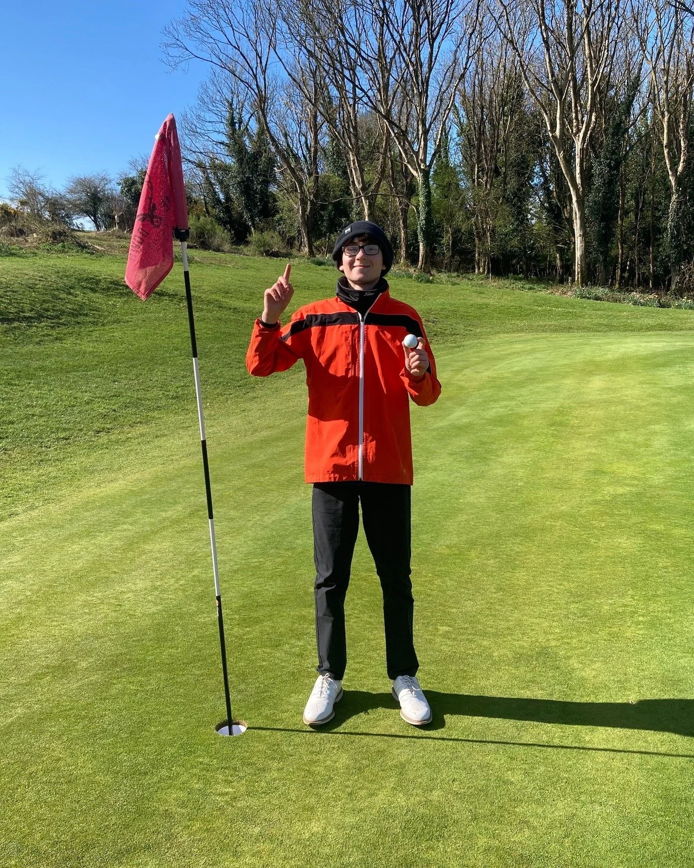 ⛳️ Hole in one alert ⛳️ A massive congratulations to our junior, Ben Sugg, on an incredible hole in one on the 10th 👏👏👏
 
A soft 8 iron with a lovely little draw&hellip; lost from view behind the bunker, but on walking up to the green&hellip; ther