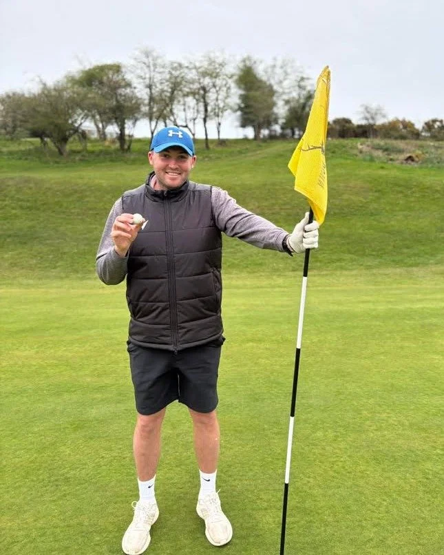 ⛳️ Hole in one alert ⛳️ Huge congratulations to Kriss Radivojsa on a brilliant hole in one! A superb shot from 133 yards with a 9 iron straight into the cup 👏👏👏

A fantastic achievement and one to remember. Well played Kriss and thanks for sharing