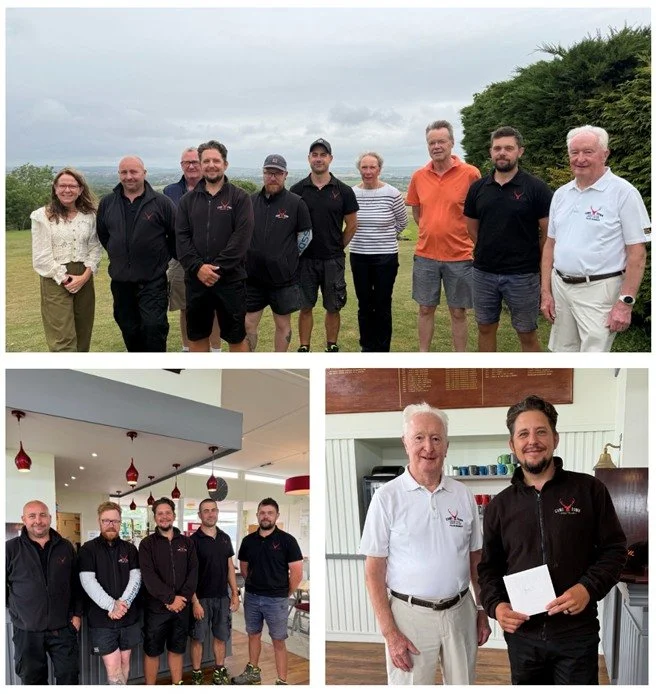 ⛳️ Celebrating 20 Years of Service at Came Down Golf Club ⛳️ Club President Brian Hansford and members of the Board of Management joined our Greenkeeping Team to recognise the very special milestone for Head Greenkeeper, James Lockwood.

James joined