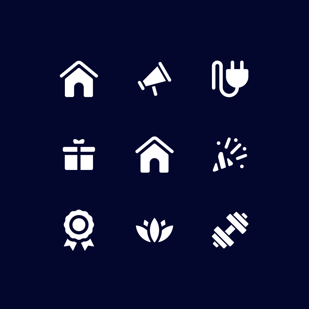 Perkbox platform icons