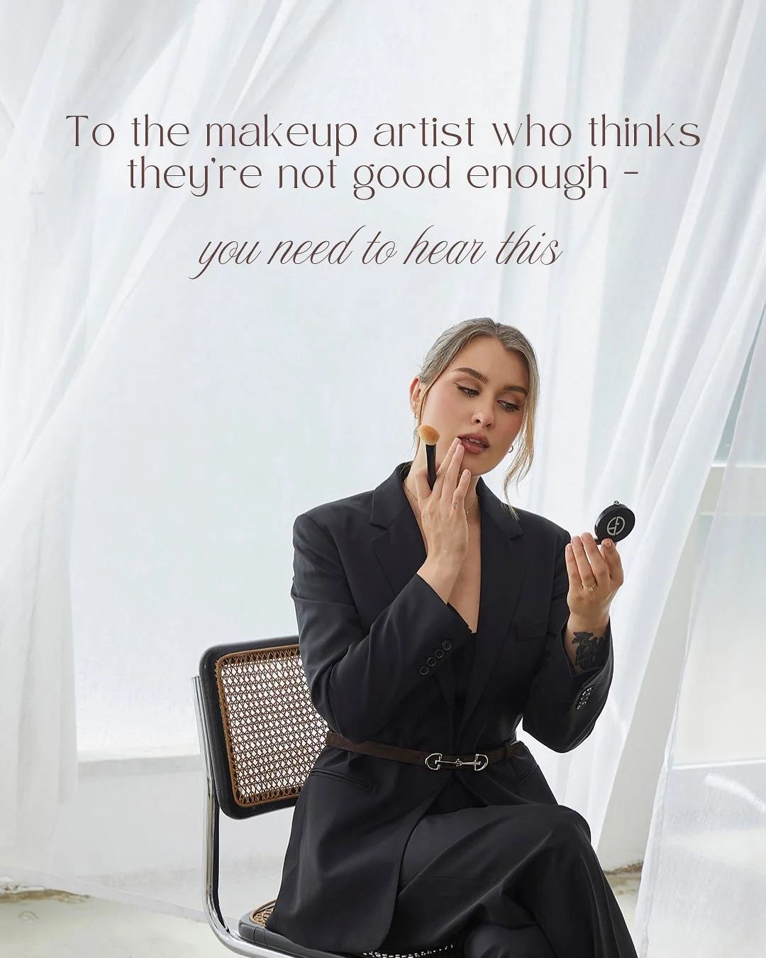 Being a bridal makeup artist is so much more than just doing makeup. We set the tone for the wedding morning and create an experience that truly supports our brides.

Behind the scenes, there&rsquo;s endless emails, scheduling, restocking, traveling,