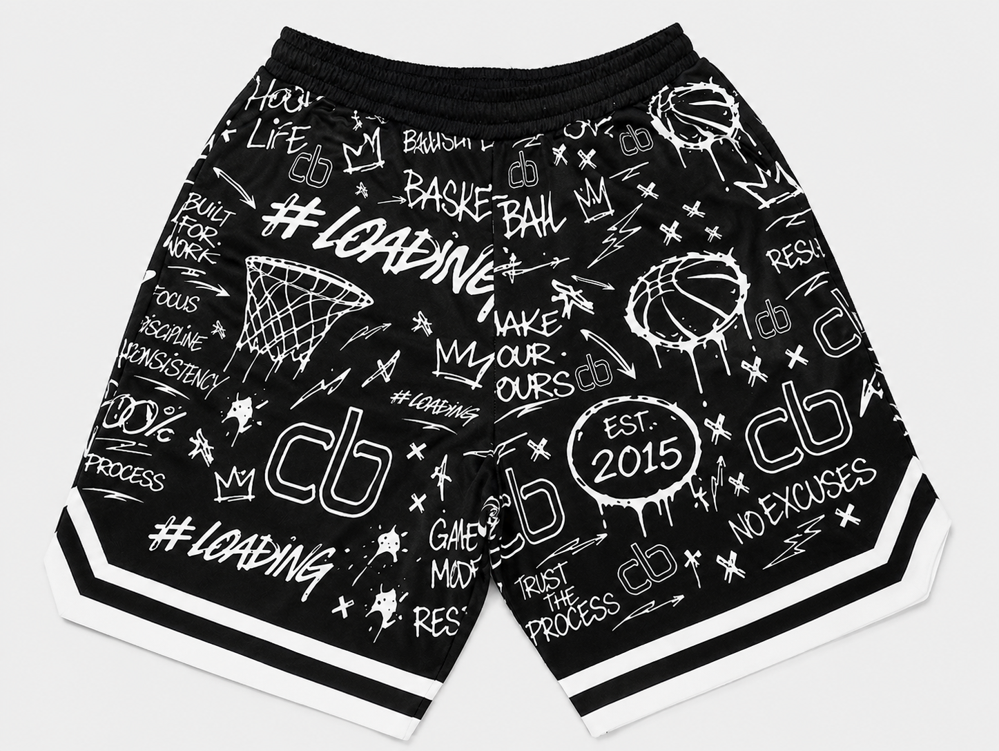 CB Graffiti Mesh Shorts