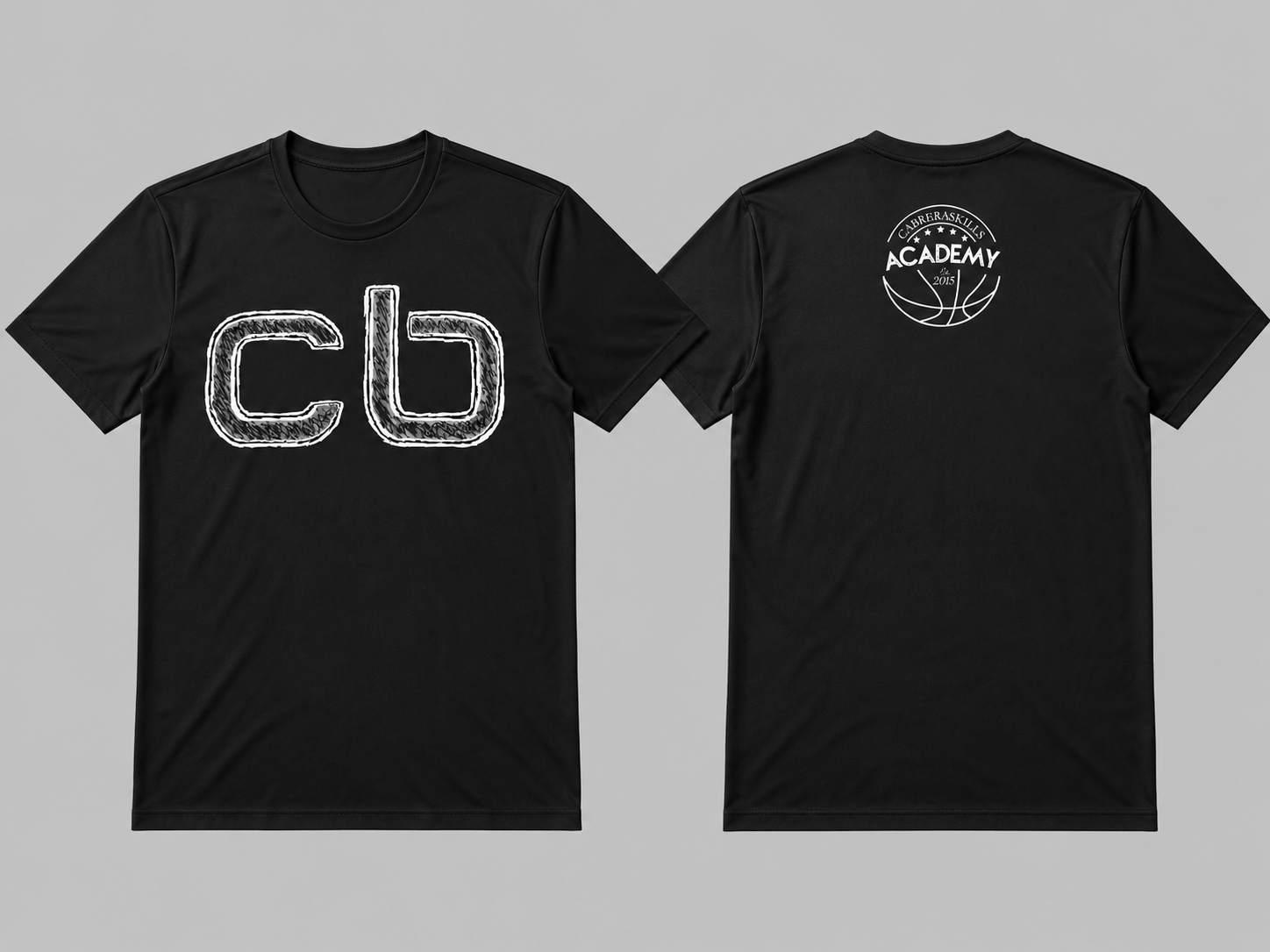 Cabrera's Basketball "CB" logo T-Shirt