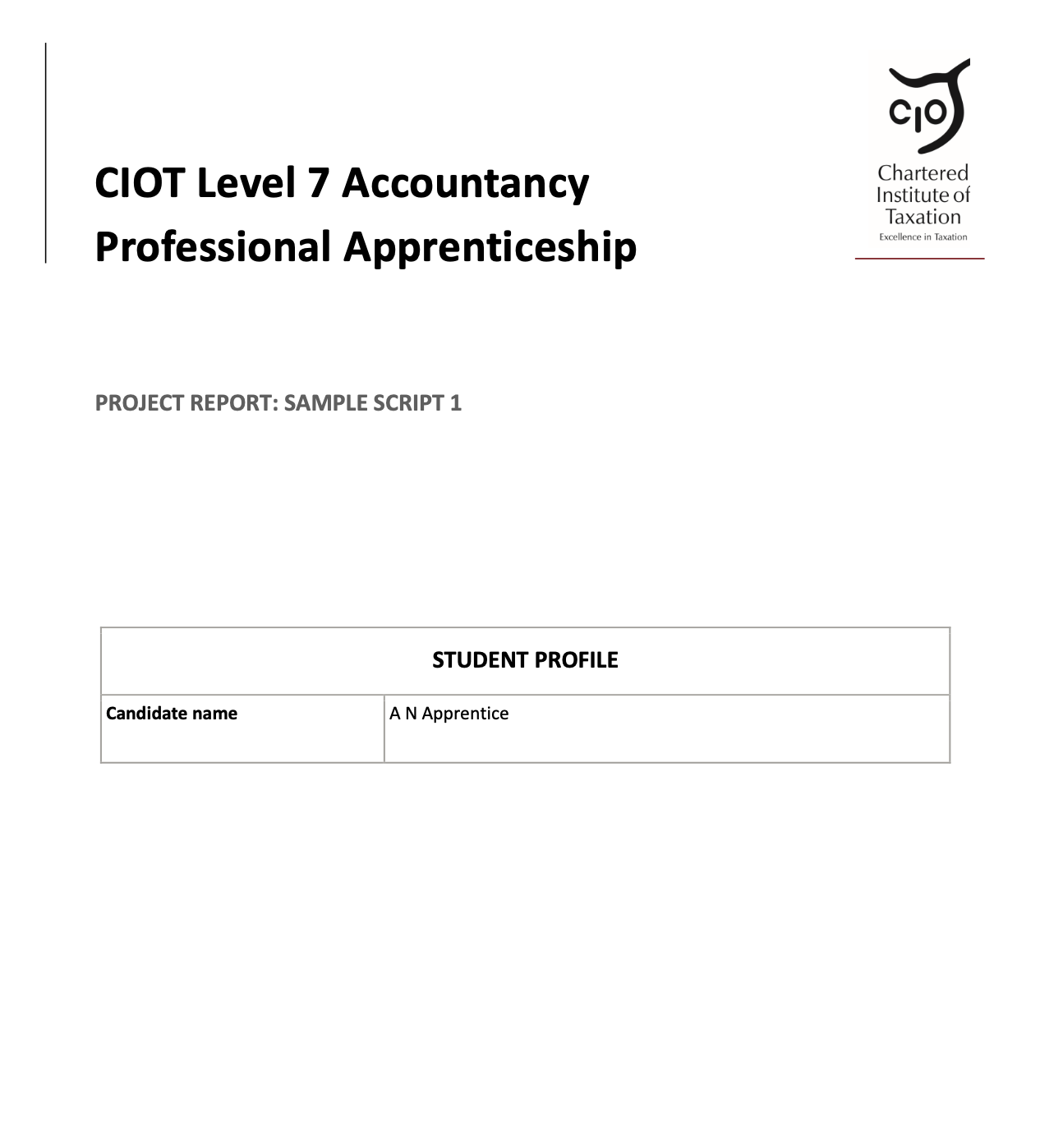 L7 Sample Project Report