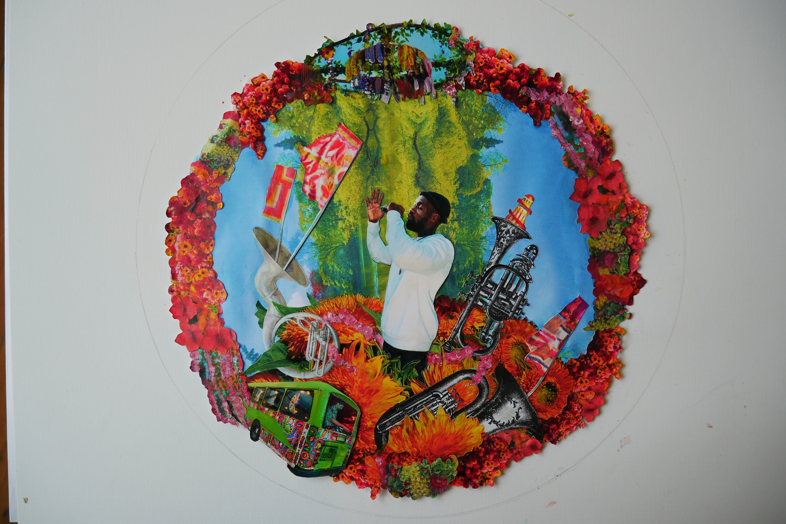 Single Vinyl cover for Sam Redmore - Jalapeño Records