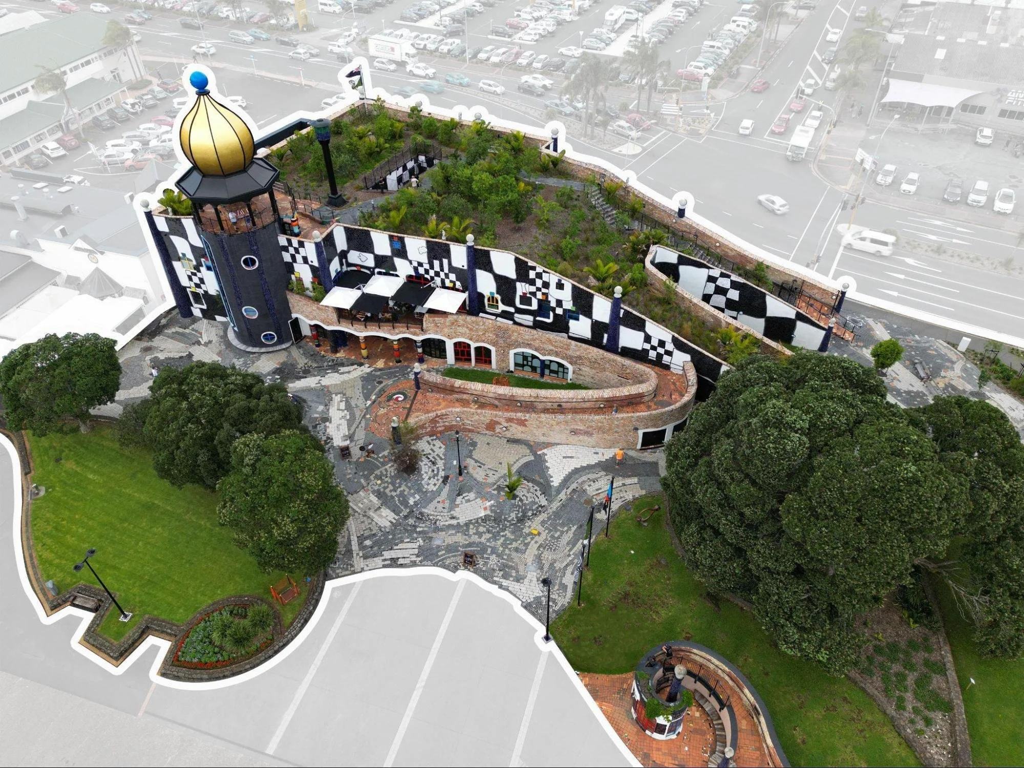 Unveiling A Breathtaking Green Roof First Conceived By Hundertwasser