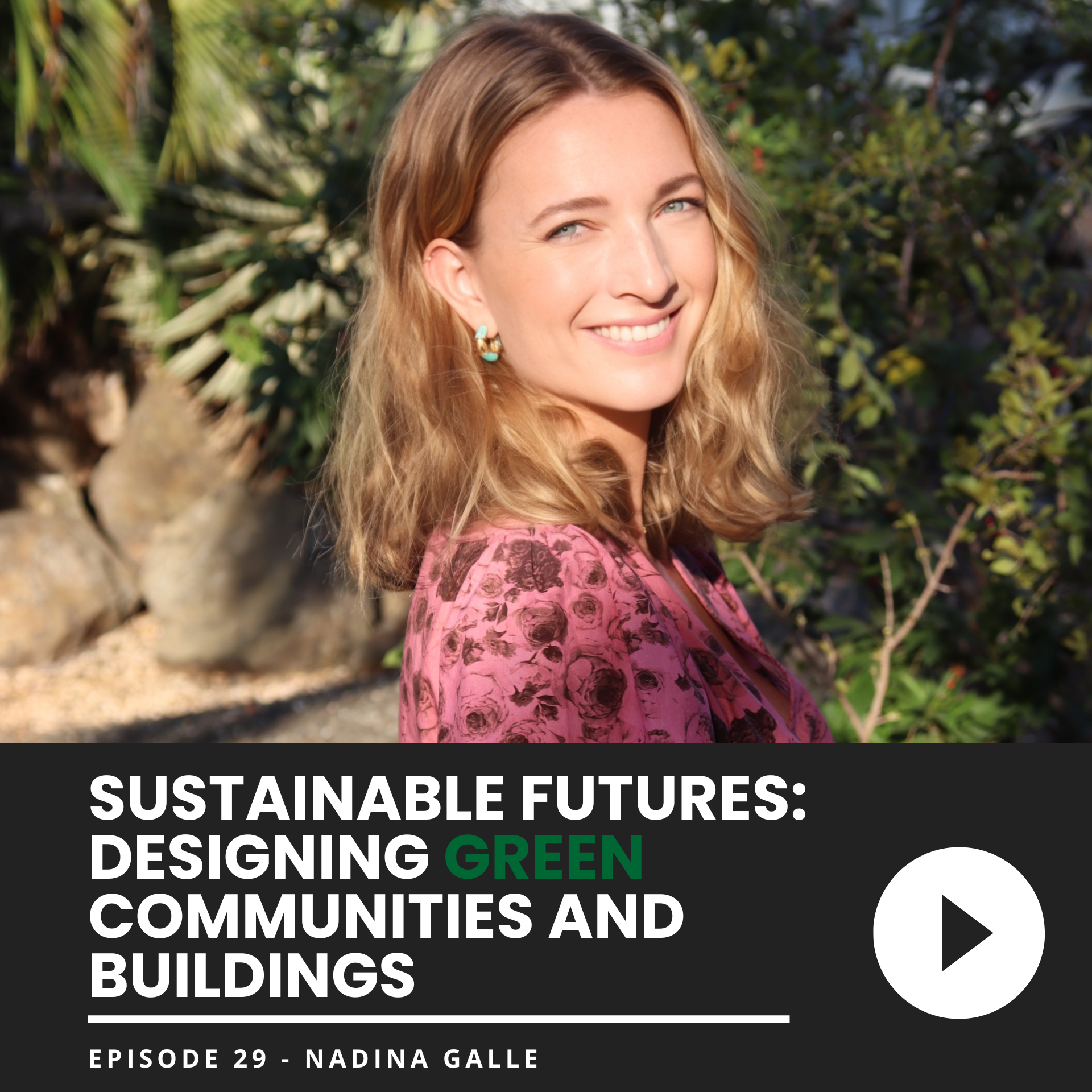Episode 29 - Reconnecting With Nature in Cities Using the Internet of Nature with Nadina Galle