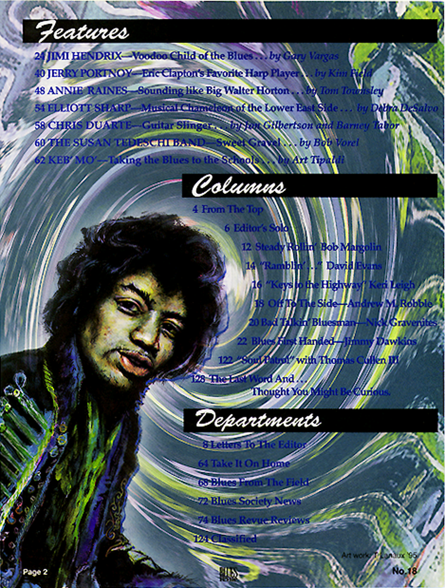 Jimi Hendrix - Blues Review Magazine
