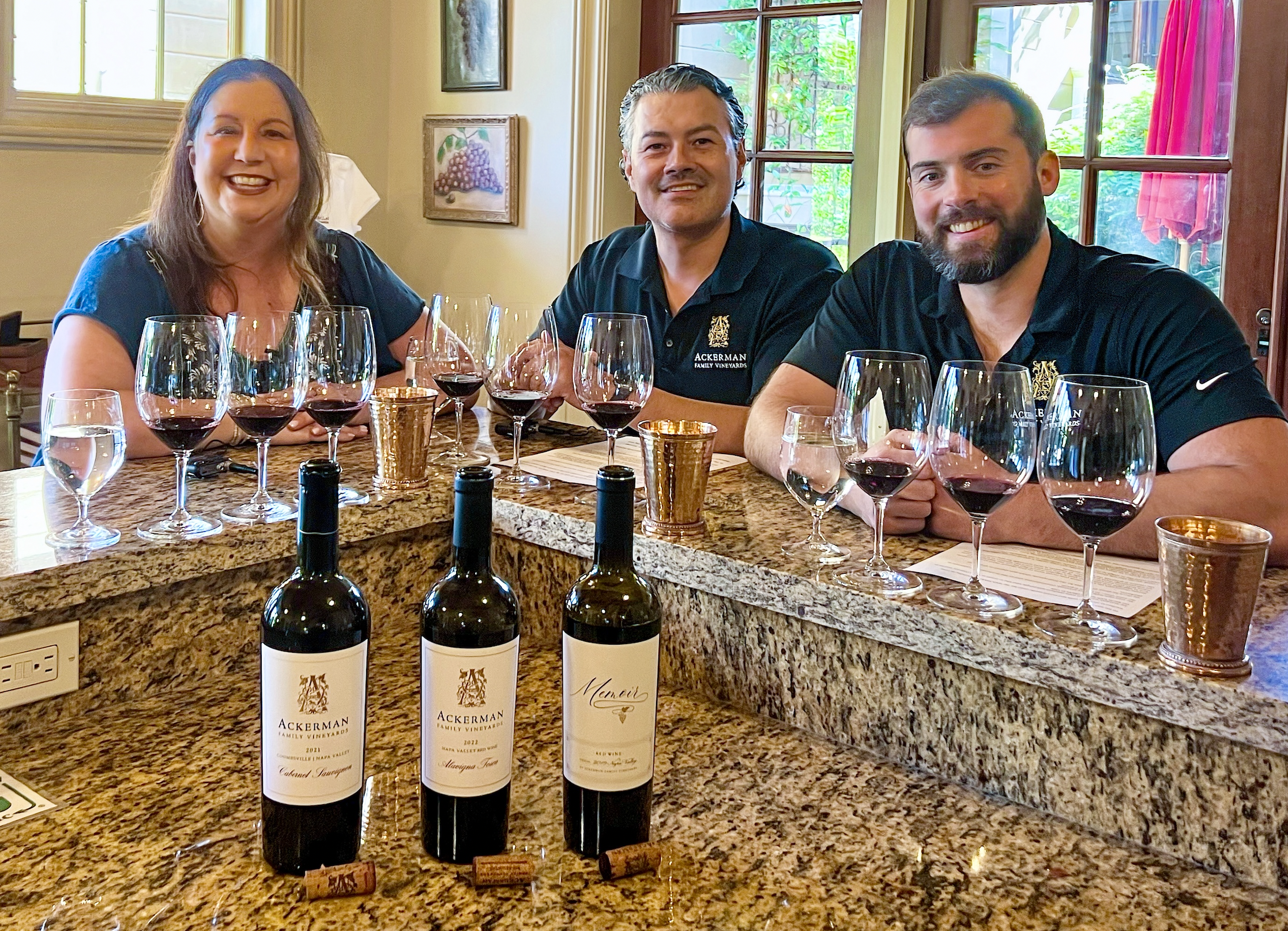 Coombsville Wine Memoirs, with Leo Tellez and Joe Hinde of Ackerman Family Vineyards