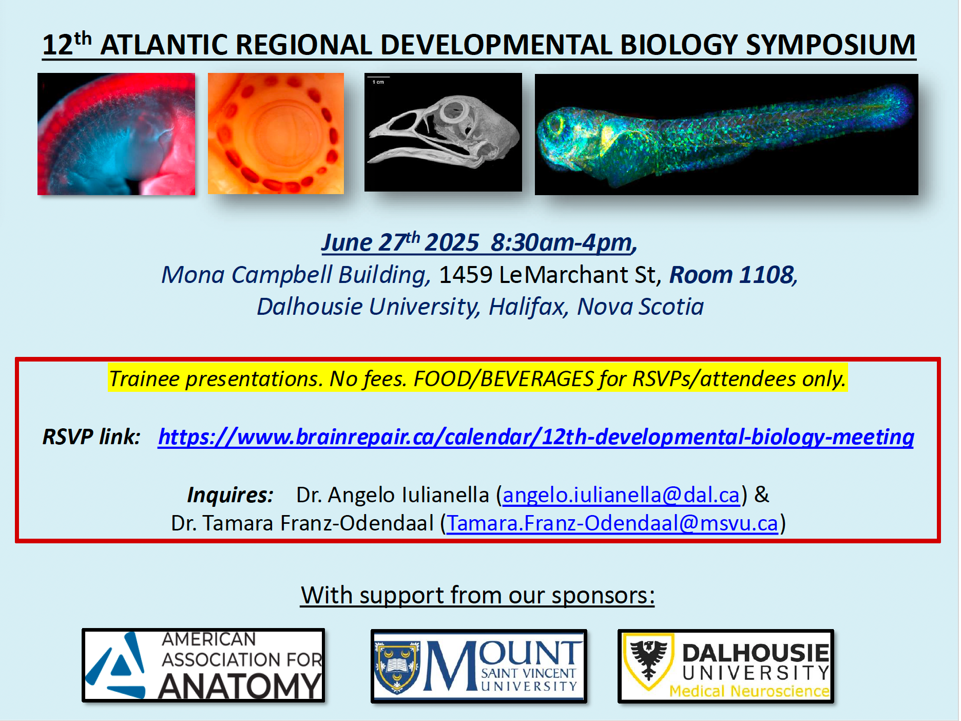 12th Developmental Biology meeting