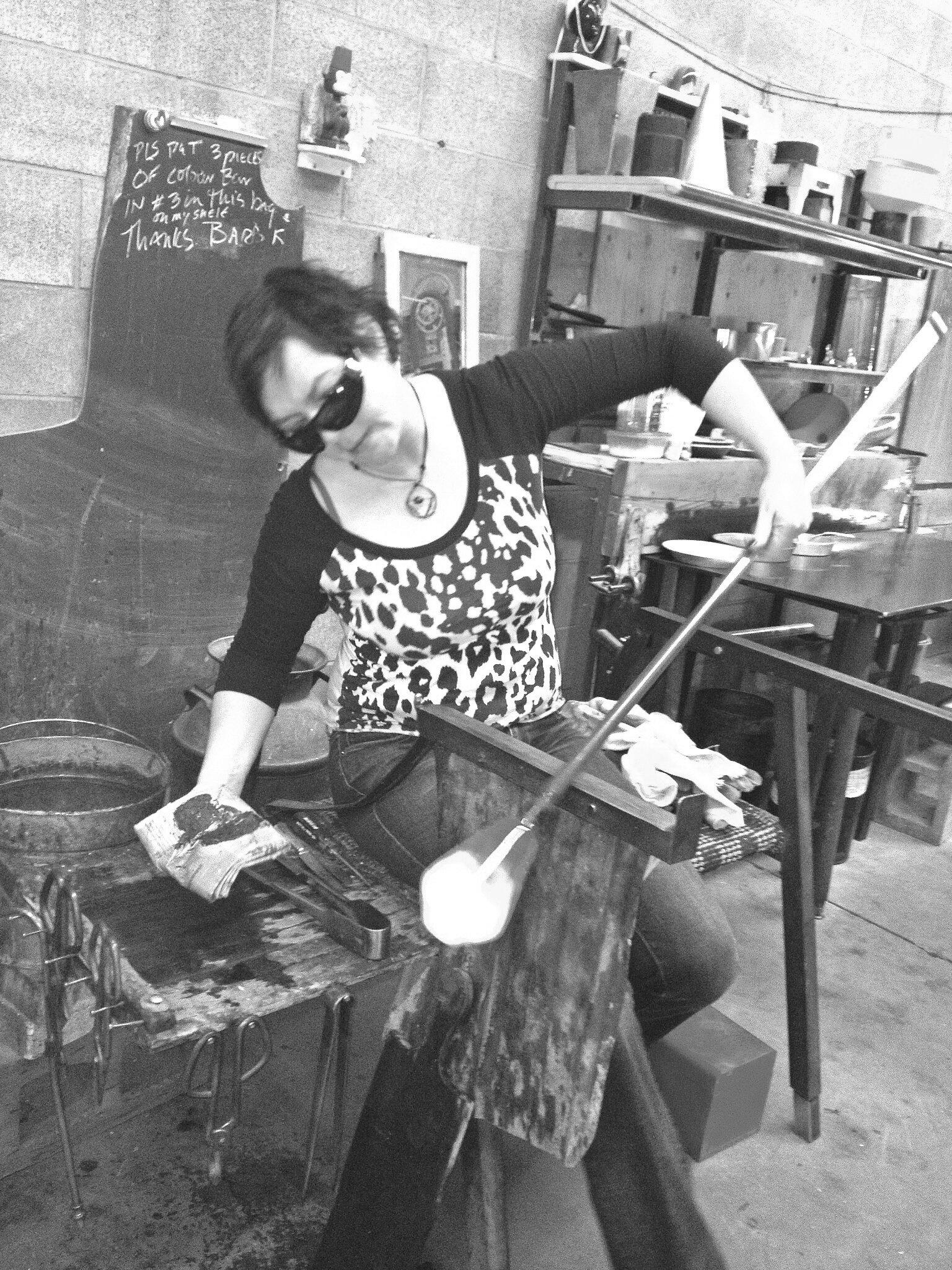 Working on Jim’s bench @ Double Struggle…thanks Amy Mailer, for taking this action shot.