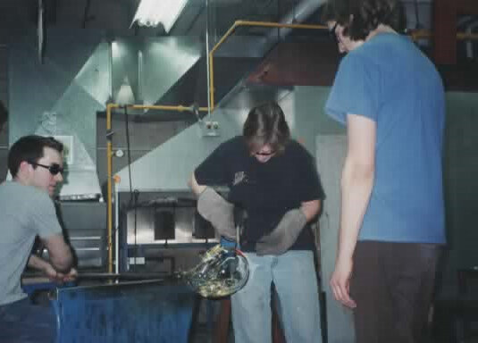 In the ACAD hot shop with Jason and Rich