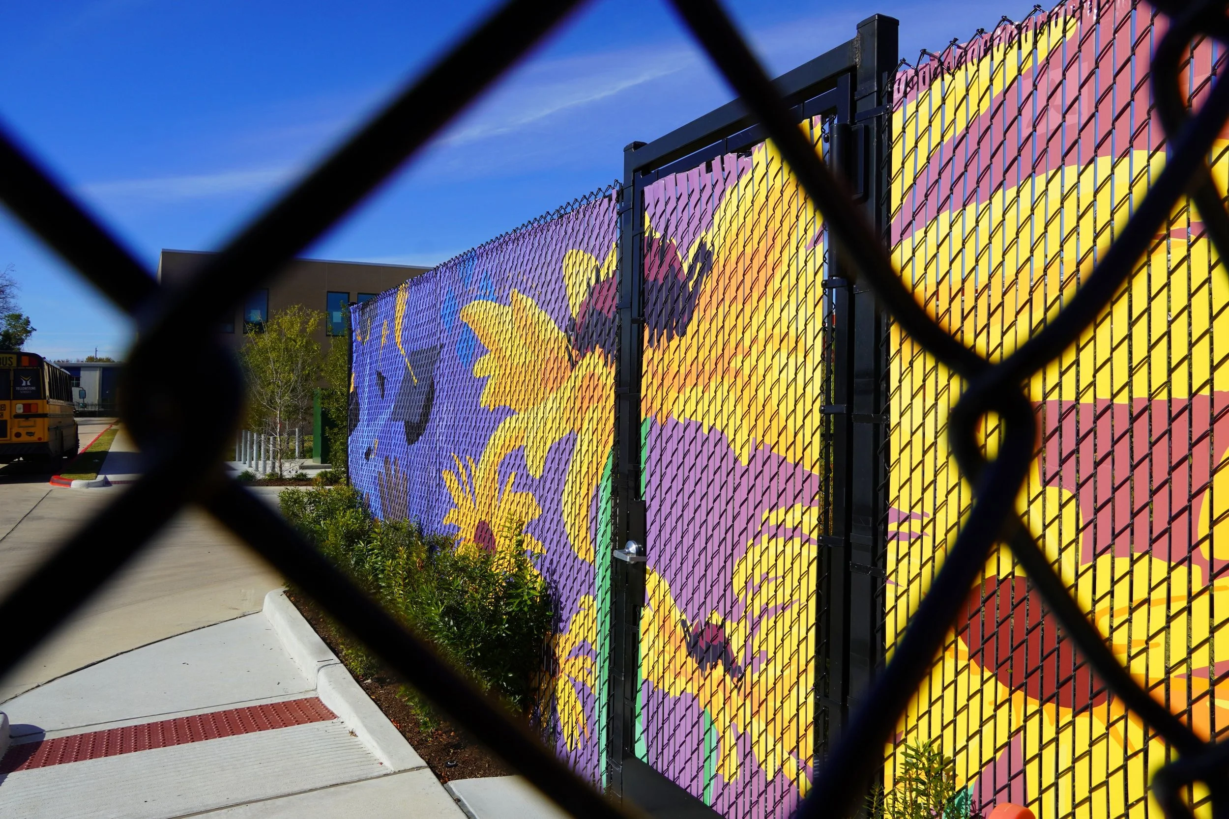 Yellowstone Schools Fence - Seeds of Success