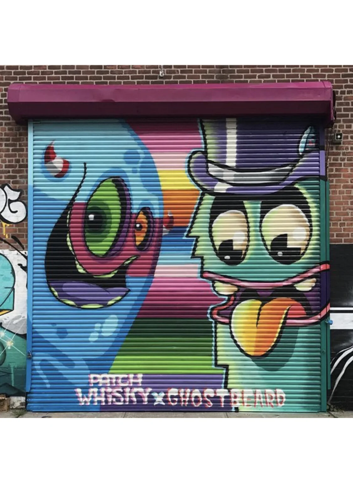 Dress To The 9's / Welling Court Mural Project / Astoria, Queens NY 2017