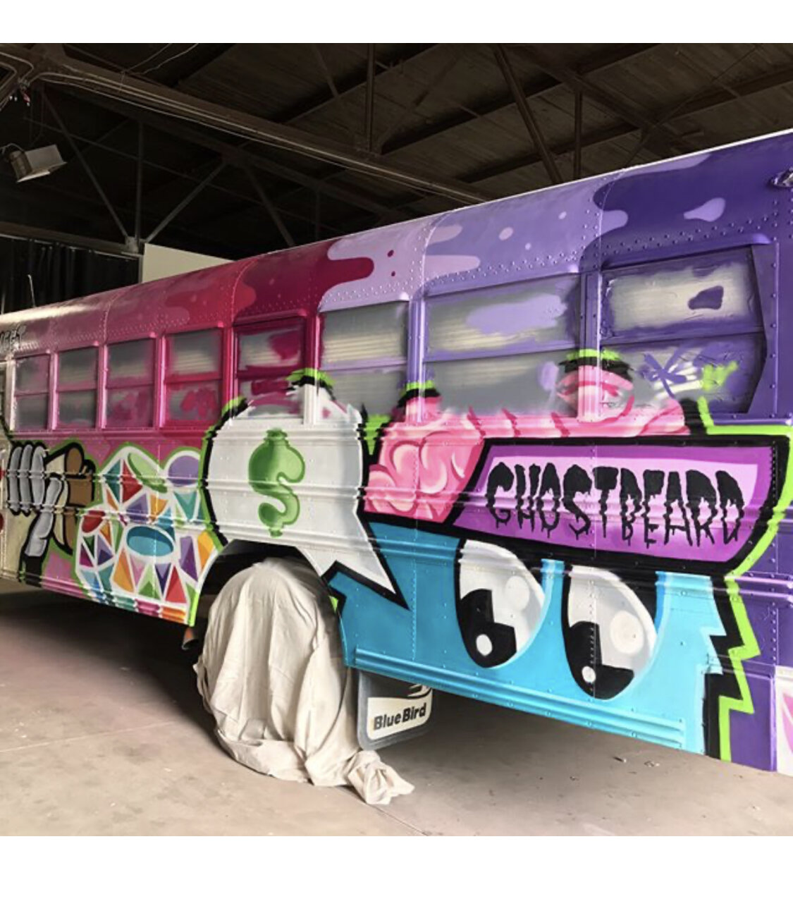 Dr. Sweets Rainbow Diamond Bus / Detroit Bus Company / Corktown, Detroit, MI 2017