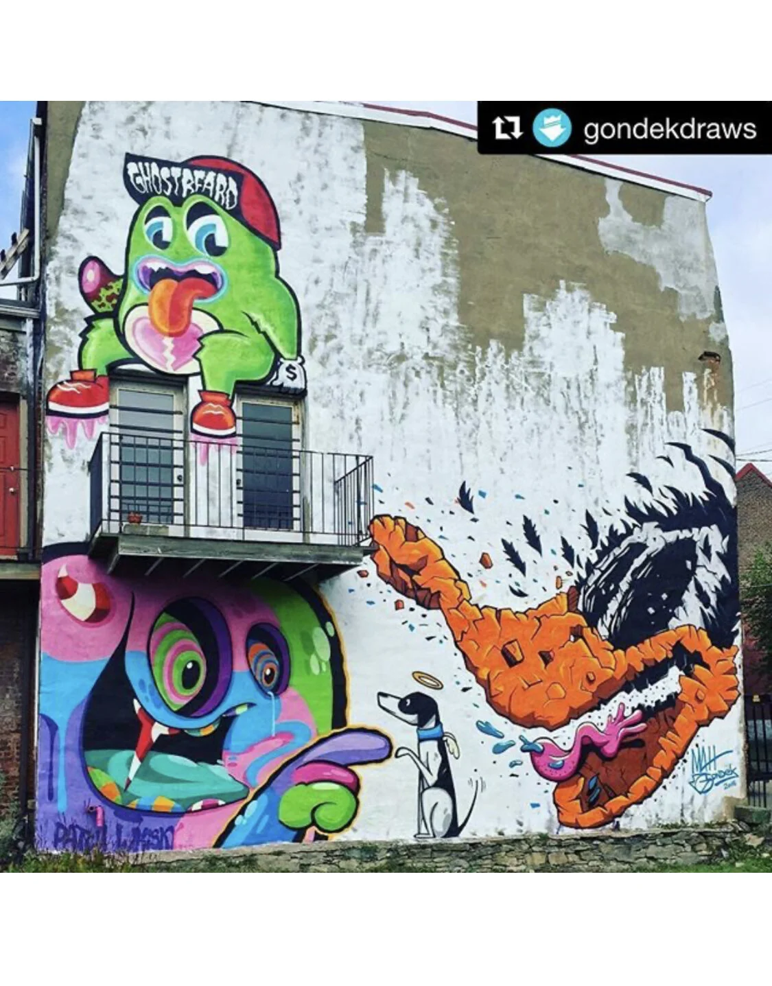 Don't Jump ! / The Raymer House / Hill District, Pittsburgh, PA 2016