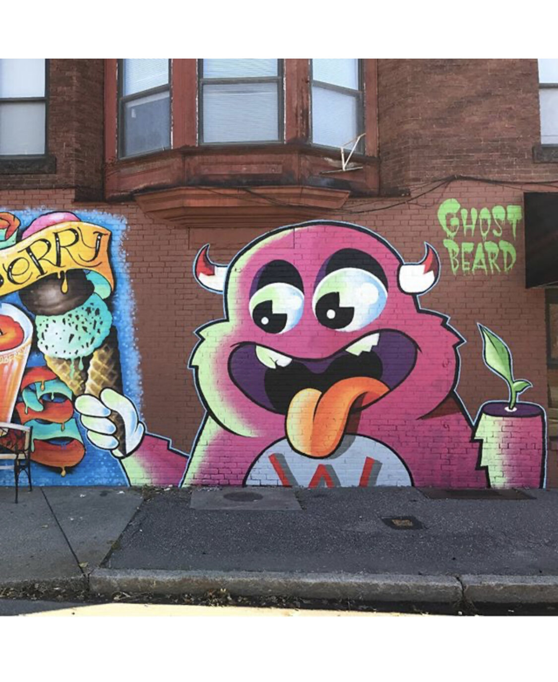 The WooBerry Woodland Creature / Wooberry Ice Cream Shop / Worcester, MA 2017