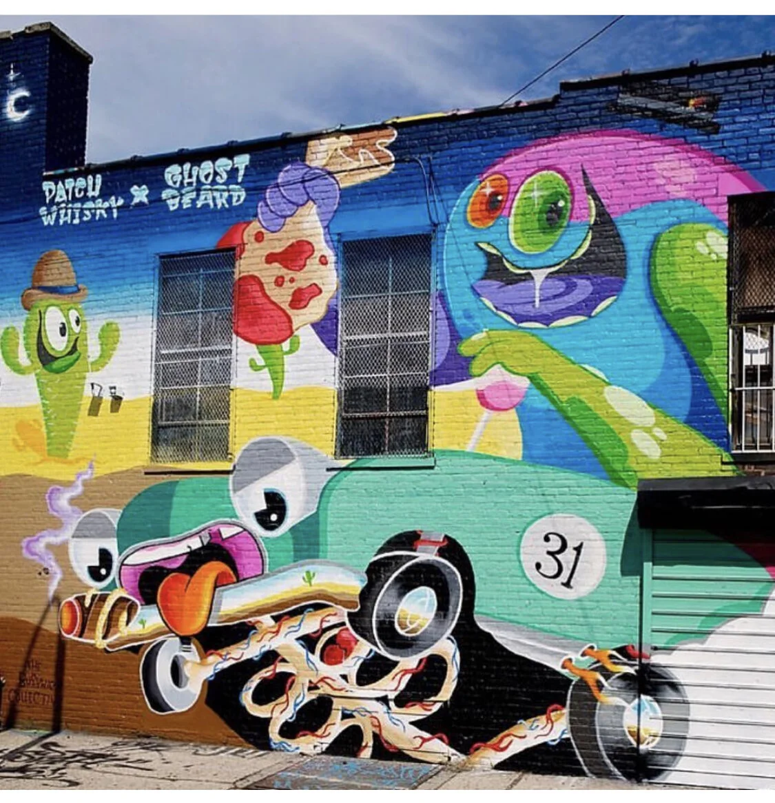 Get The Hell Out Of Dodge / Bushwick Collective Block Party / Bushwick, Brooklyn, NY 2018