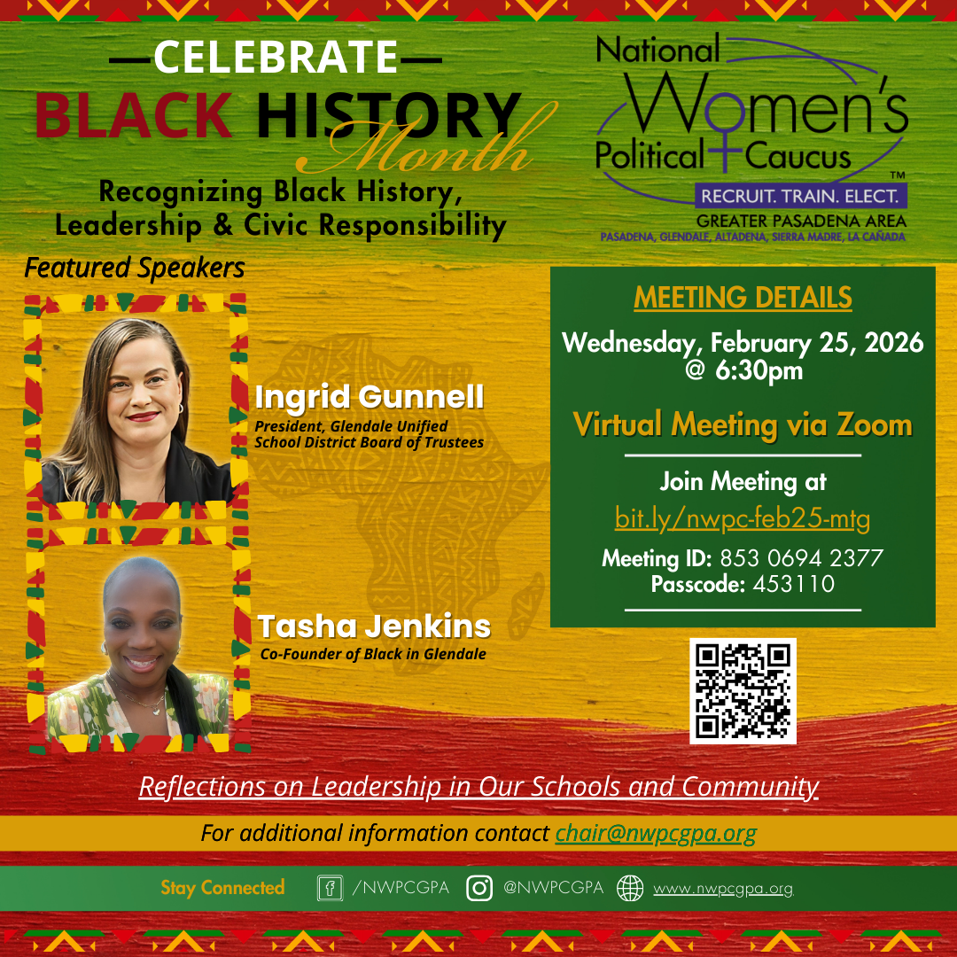 NWPC Greater Pasadena Area Chapter Zoom Meeting