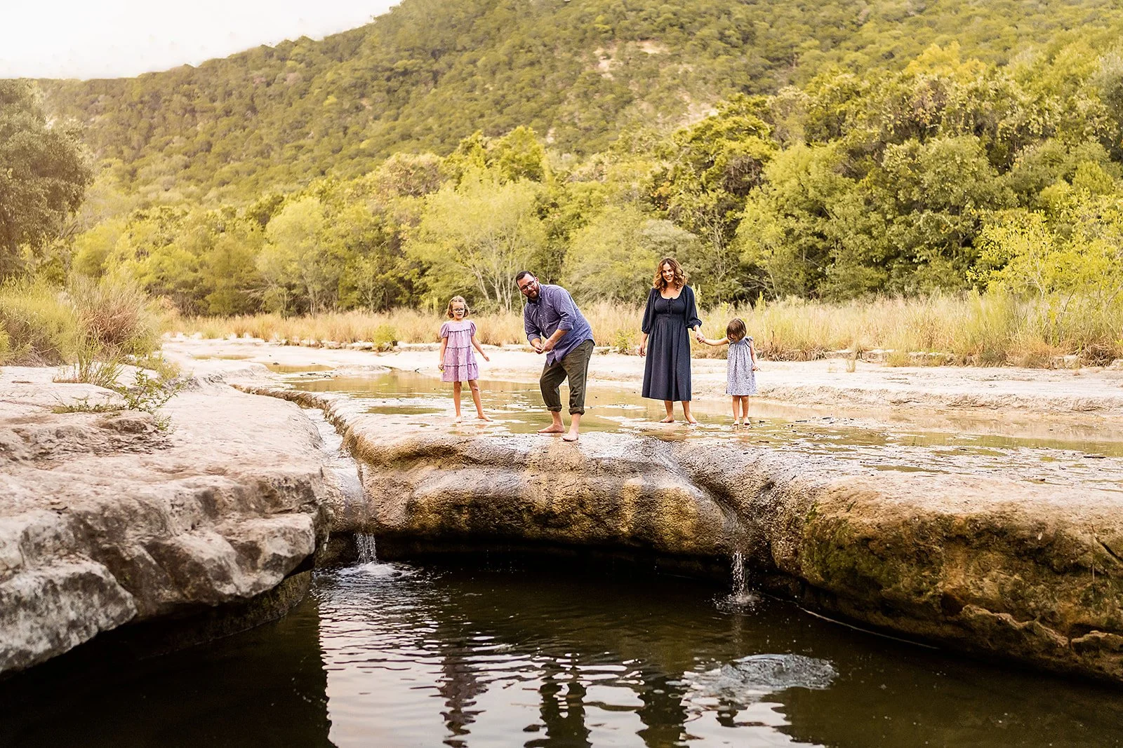 Bull Creek Park Austin Family Session