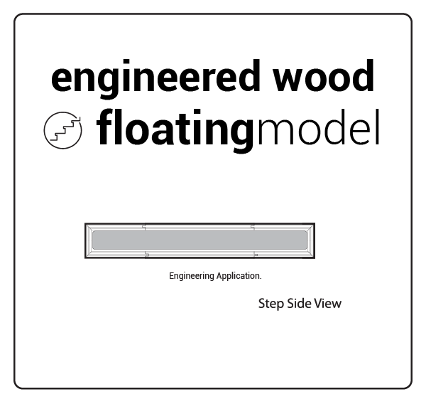 Engineered Stairnose - Floating Model