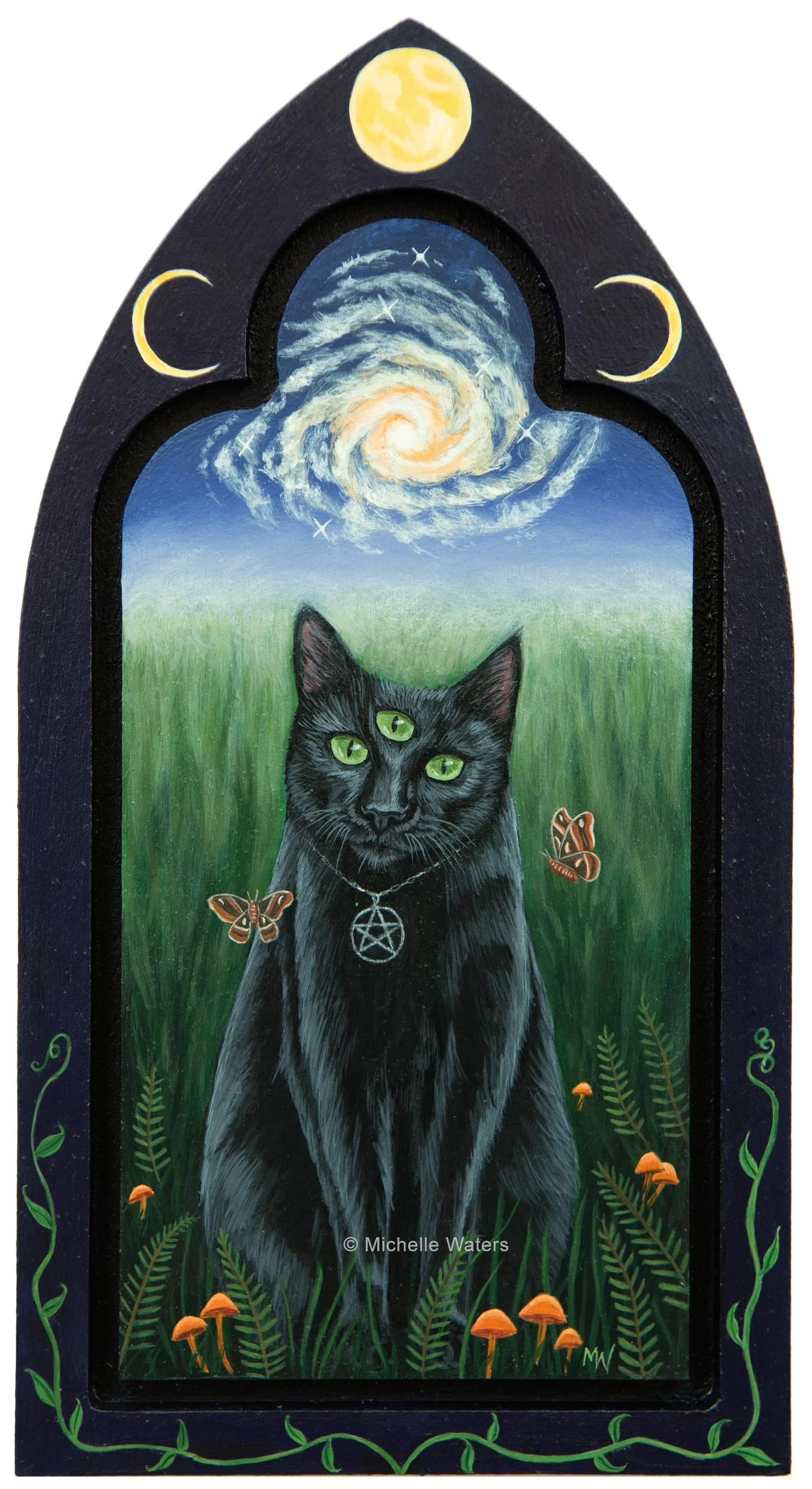  Psychic Cat - available from Inverarity Gallery  