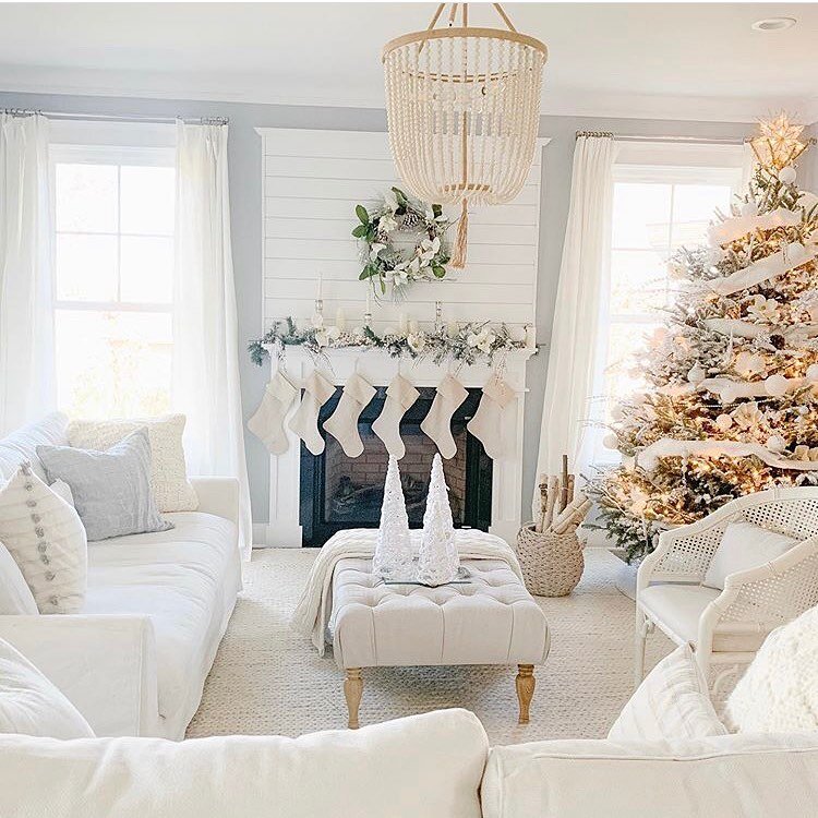 I am getting so inspired and excited about decorating for Christmas this year. This was our tree last year. We have a family tradition to decorate the day after Thanksgiving . I have some new ideas this year! Can't wait to show you!!! Do you decorate