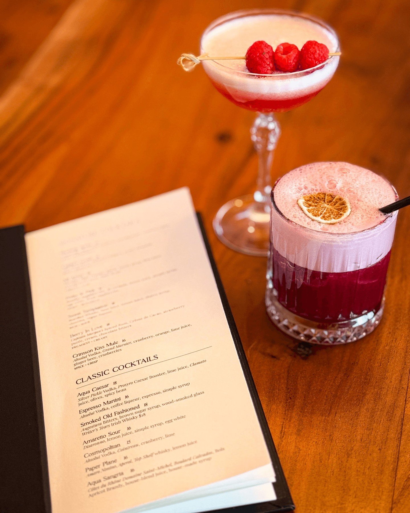 Here for a few more pours.

Our February signature cocktails are around until the menu flips next week. Bold, balanced, and worth a proper send-off.

Join us at the bar🍸