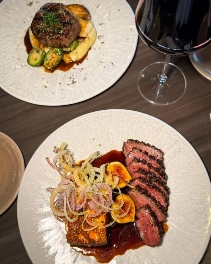 Dinner and a good bottle 🍷

Join us this weekend for seasonal plates and wines worth discovering. Make a reso at our [ link in bio ]