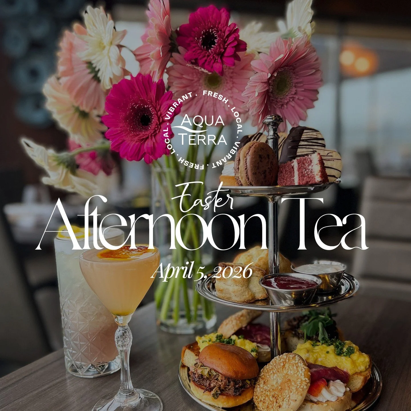 Dress up. Settle in. Stay awhile 🐣🌷 EASTER AFTERNOON TEA

3 tiers of sweet and savoury goodies, premium teas, and something sparkling on standby 🫖🥂

Sunday, April 5 | Seatings from 12:00&ndash;2:00 PM | $60 per person 

Secure your spot at our [ 