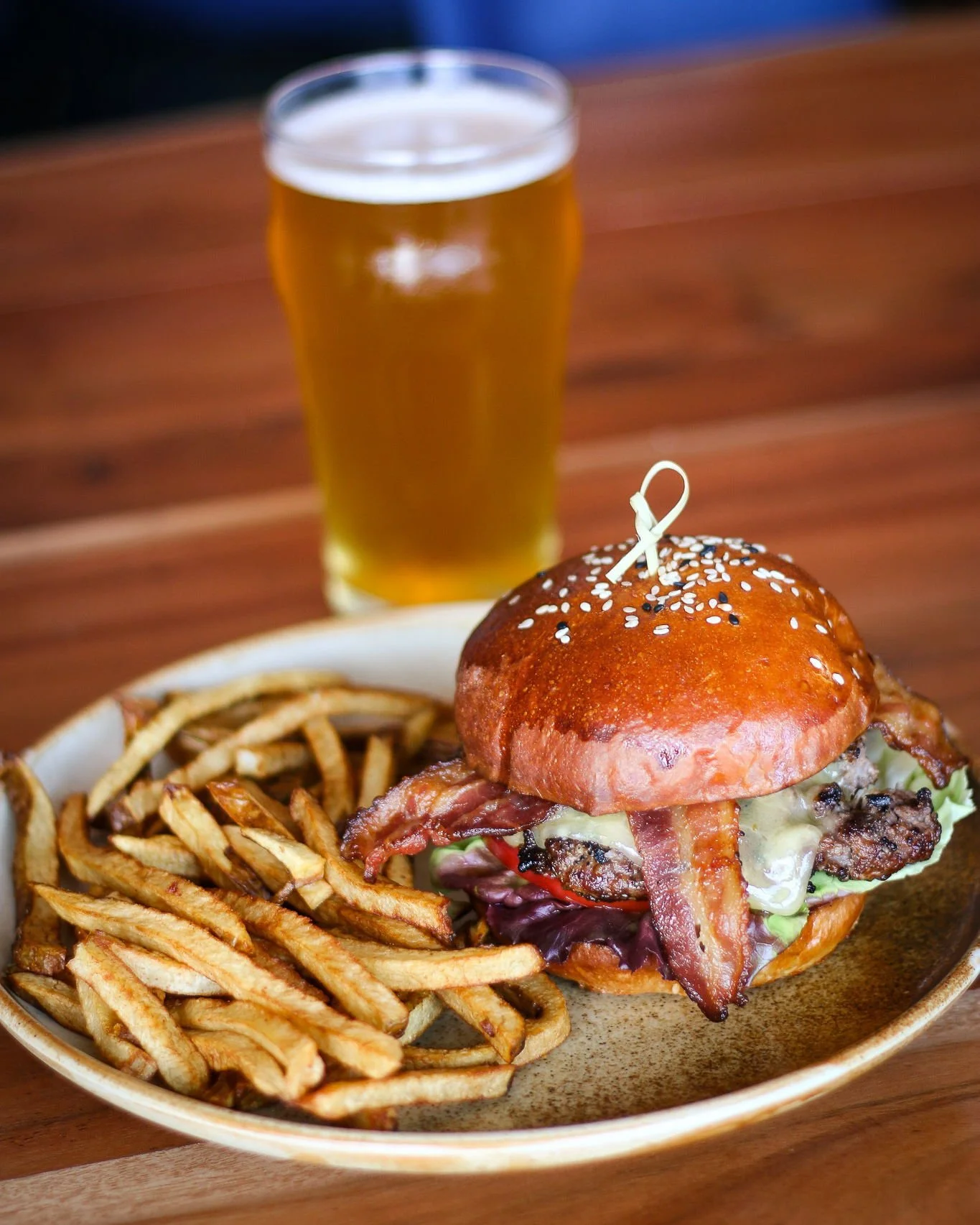 In town for Kids 4 Kids?🏒 Between games, keep it easy.

Our Terra Burger &amp; Pint is on all weekend ($25), and we&rsquo;ve got options for the kids too!